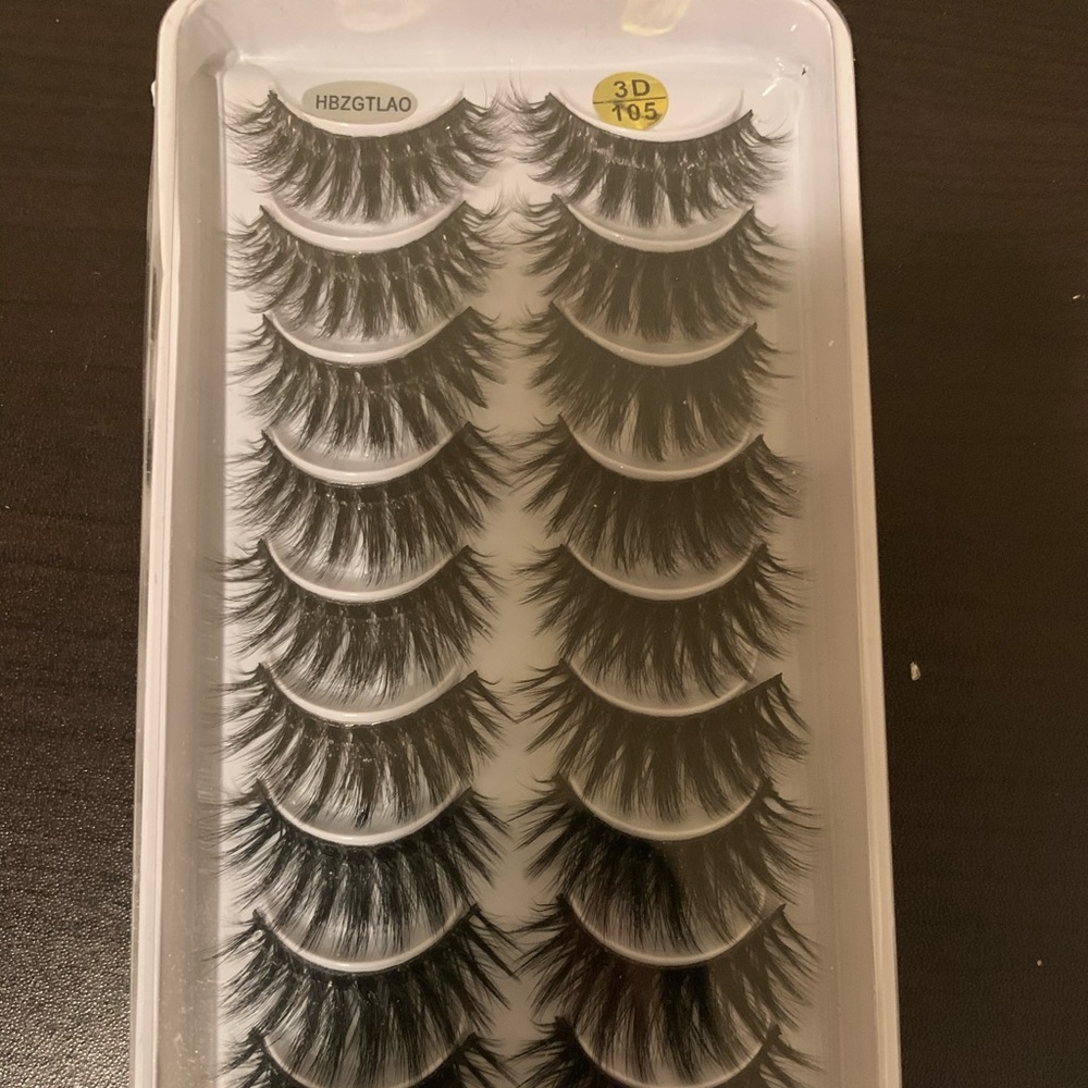 10 pairs Mink Hair Eyelashes